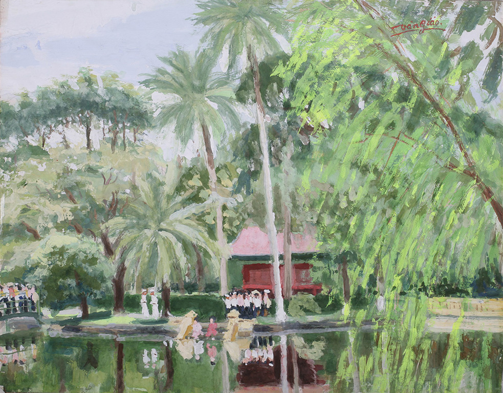 ‘Đất nước mùa xuân’ và cuộc hẹn với phương Nam của cố họa sĩ Văn Giáo - Ảnh 10.