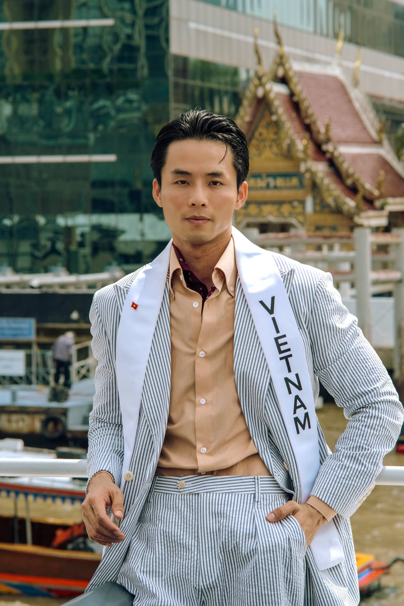 Nguyễn Vũ Linh 3 lần đoạt á vương 4 tại các cuộc thi nam vương quốc tế - Ảnh 4.