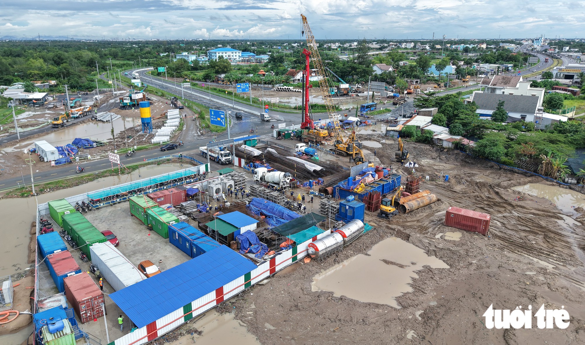 Ngắm cao tốc Bến Lức - Long Thành trước ngày thông xe toàn tuyến - Ảnh 10.