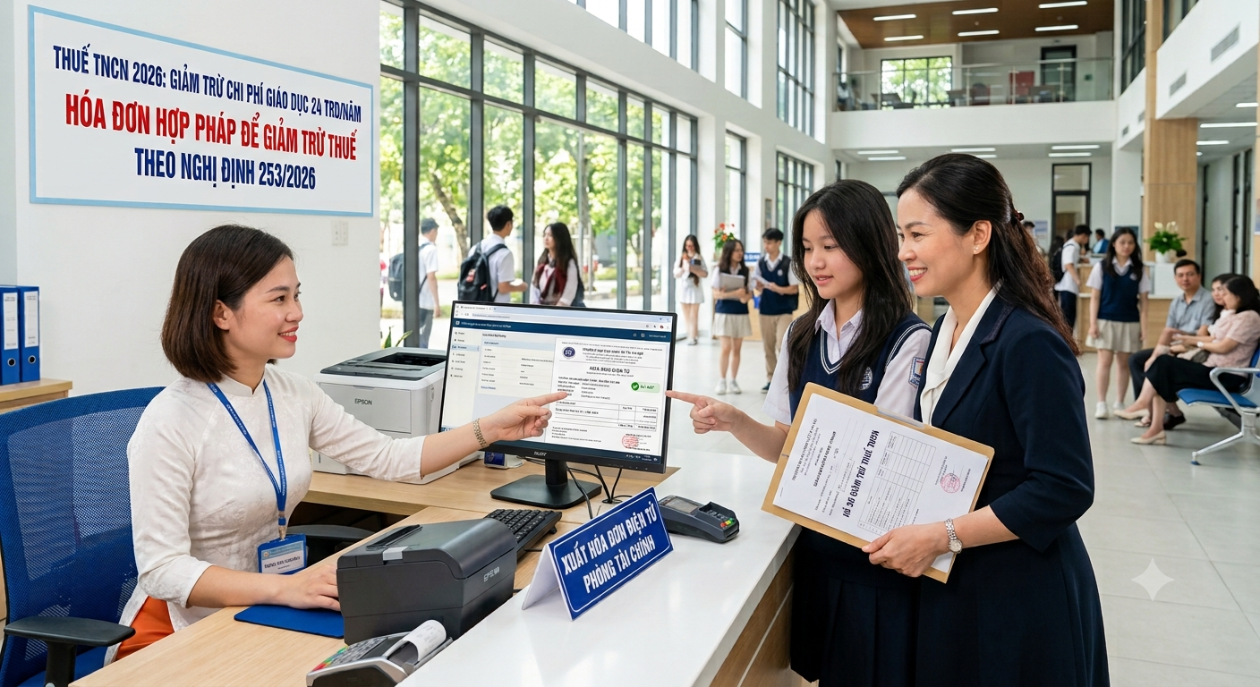 Nộp học phí không có hóa đơn, nhiều phụ huynh lo mất quyền giảm trừ thuế - Ảnh 2.