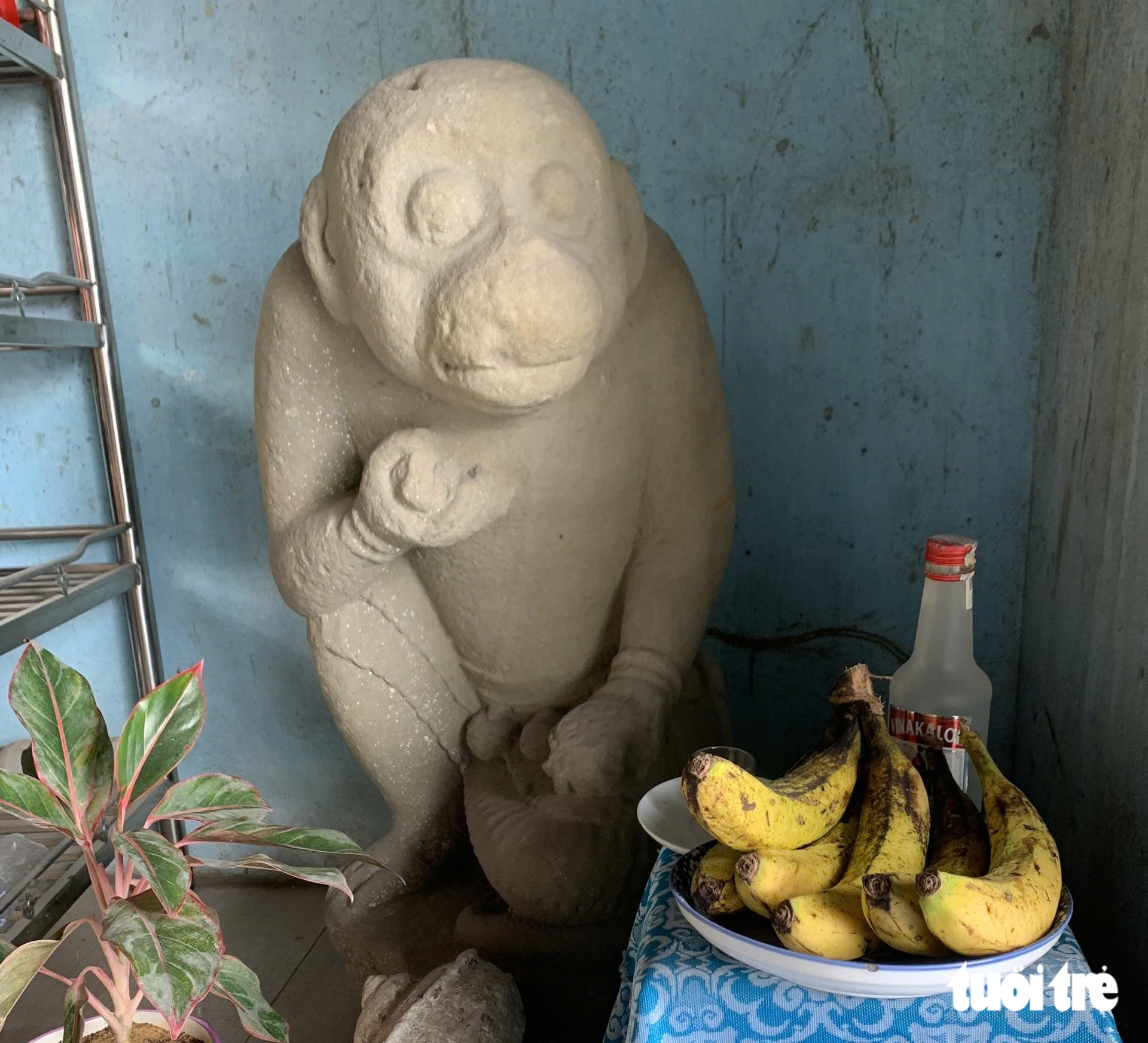 Trao thưởng cho người giao nộp tượng thần khỉ Hanuman ở Quảng Ngãi - Ảnh 2.