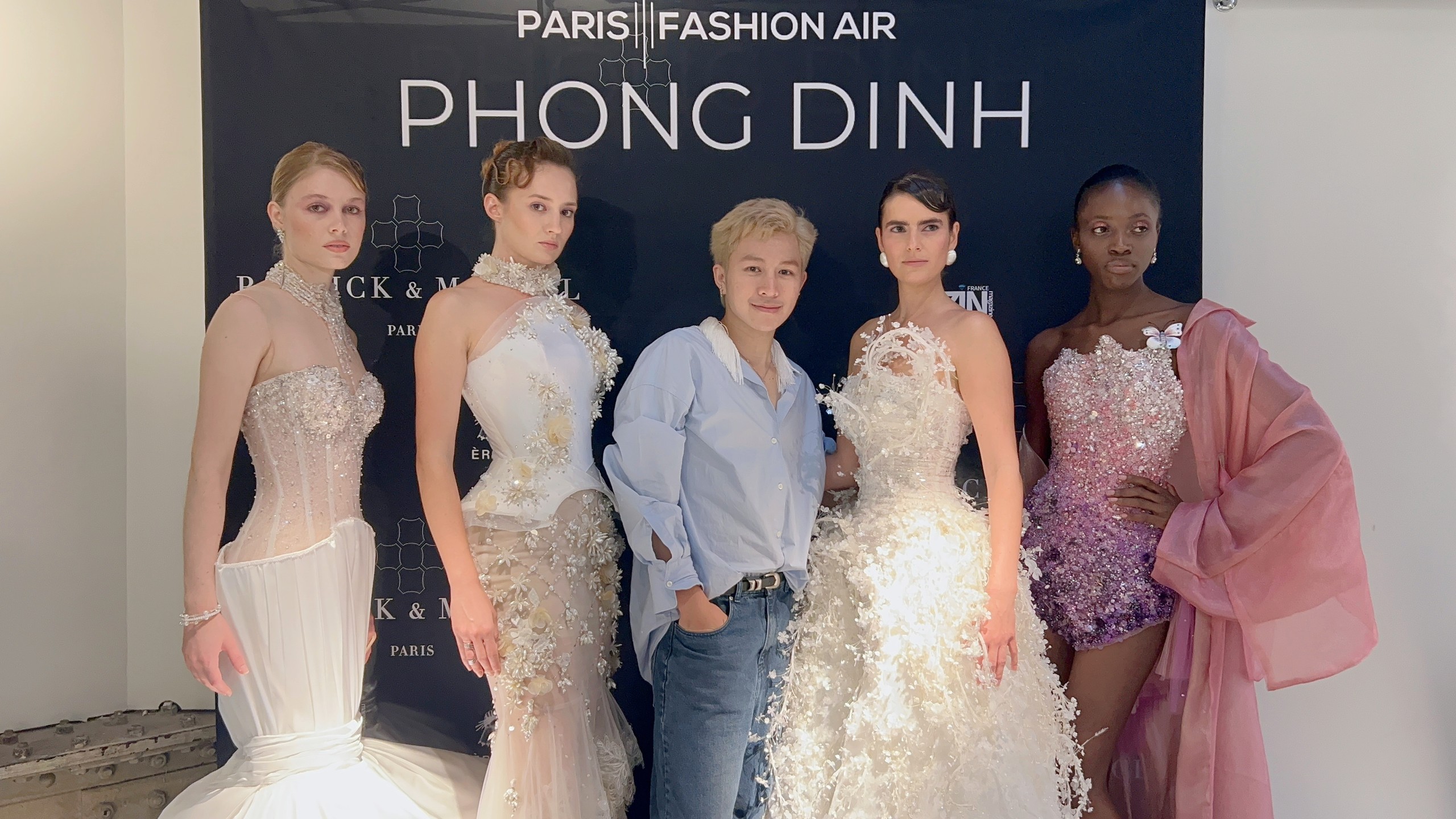 Phong Đinh đưa khu vườn Đà Lạt lên sàn diễn Paris - Ảnh 13.