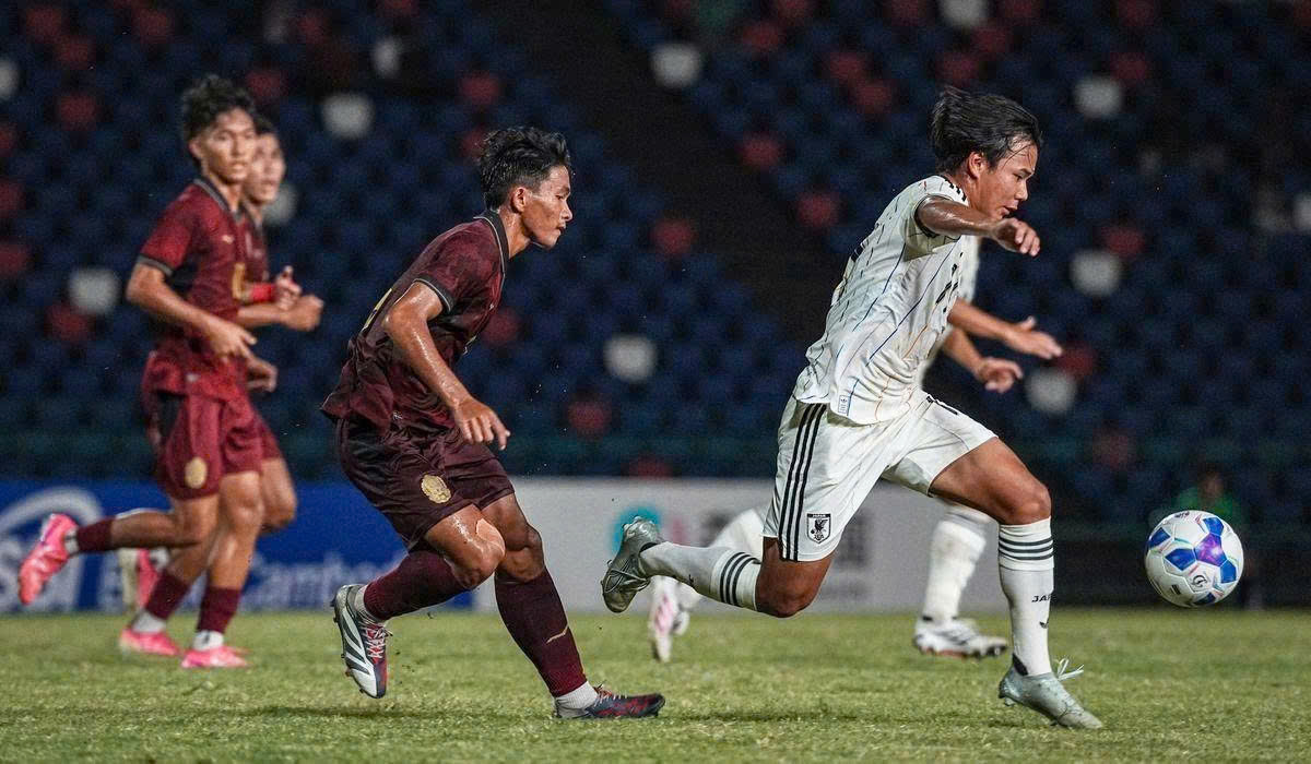 U20 Campuchia thua U20 Nhật Bản 8 bàn không gỡ - Ảnh 1.