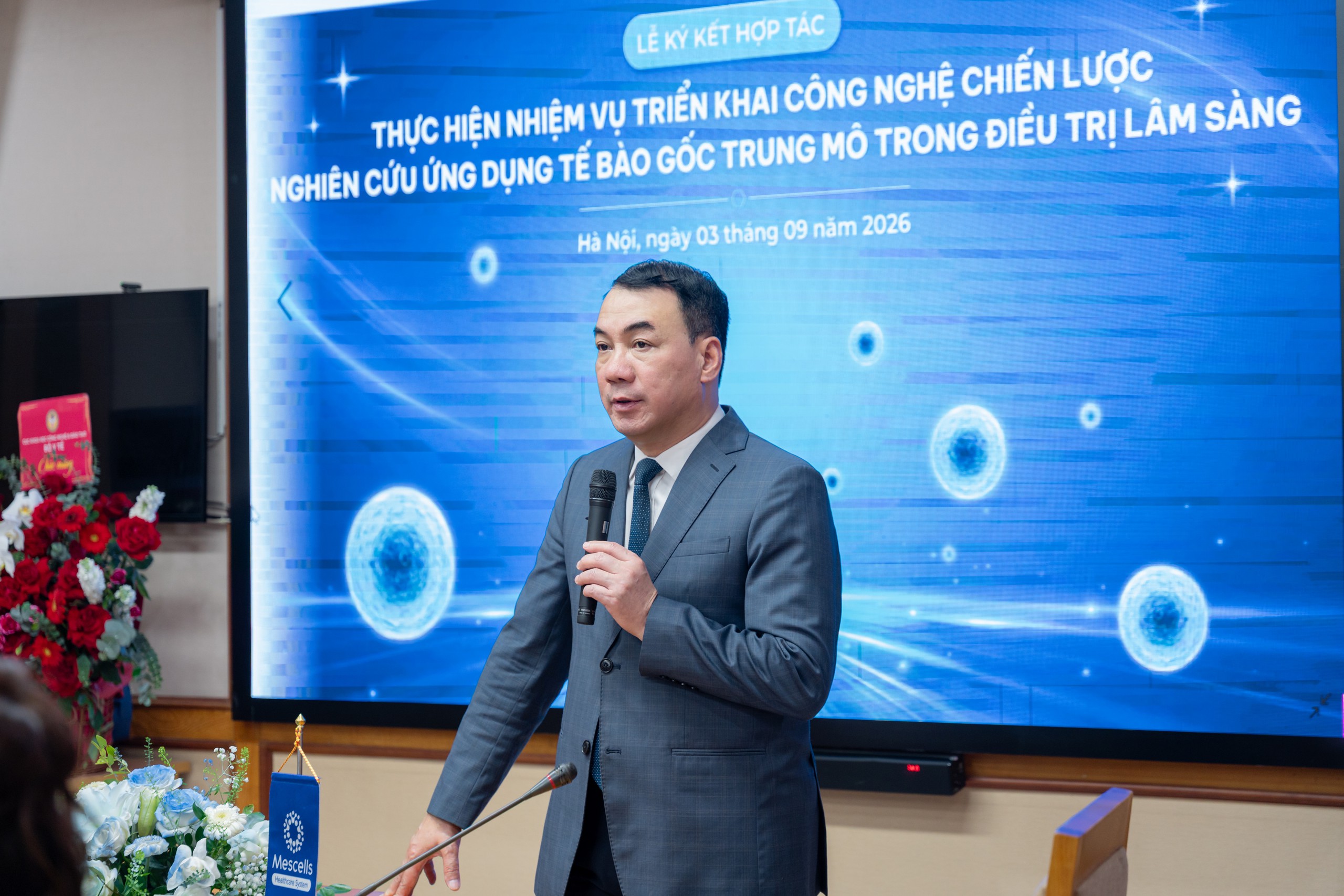 Nghiên cứu, ứng dụng tế bào gốc để người cao tuổi không cần ra nước ngoài điều trị - Ảnh 1.