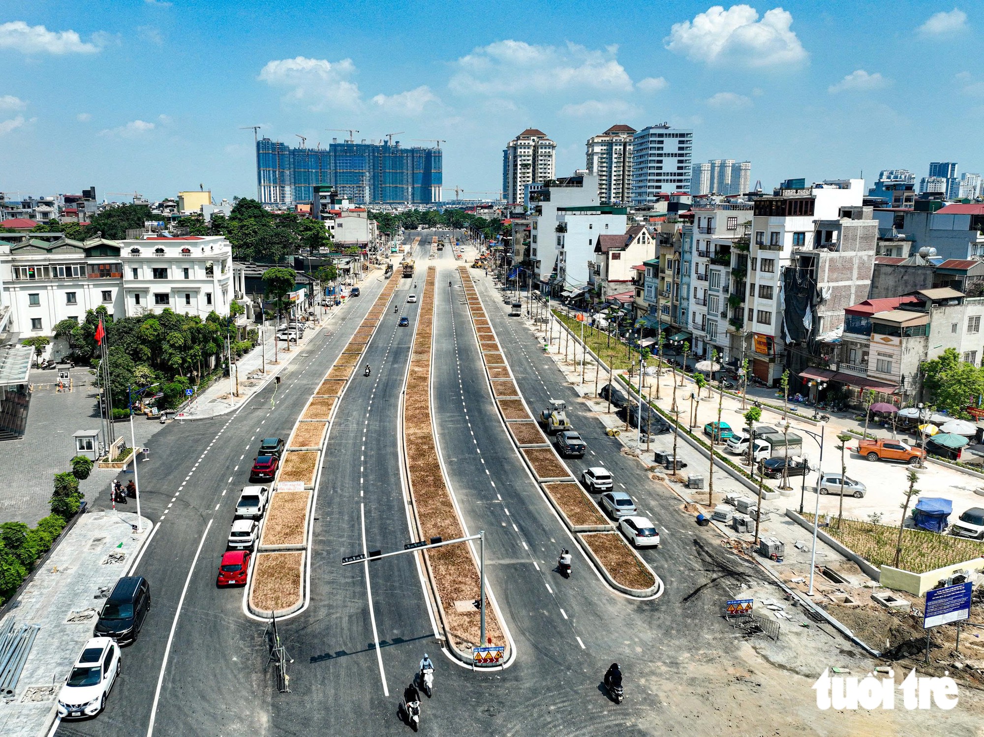 Cận cảnh vành đai 2 , 5 tại Hà Nội hoàn thiện , kết nối khu đô thị cao cấp - Ảnh 1.