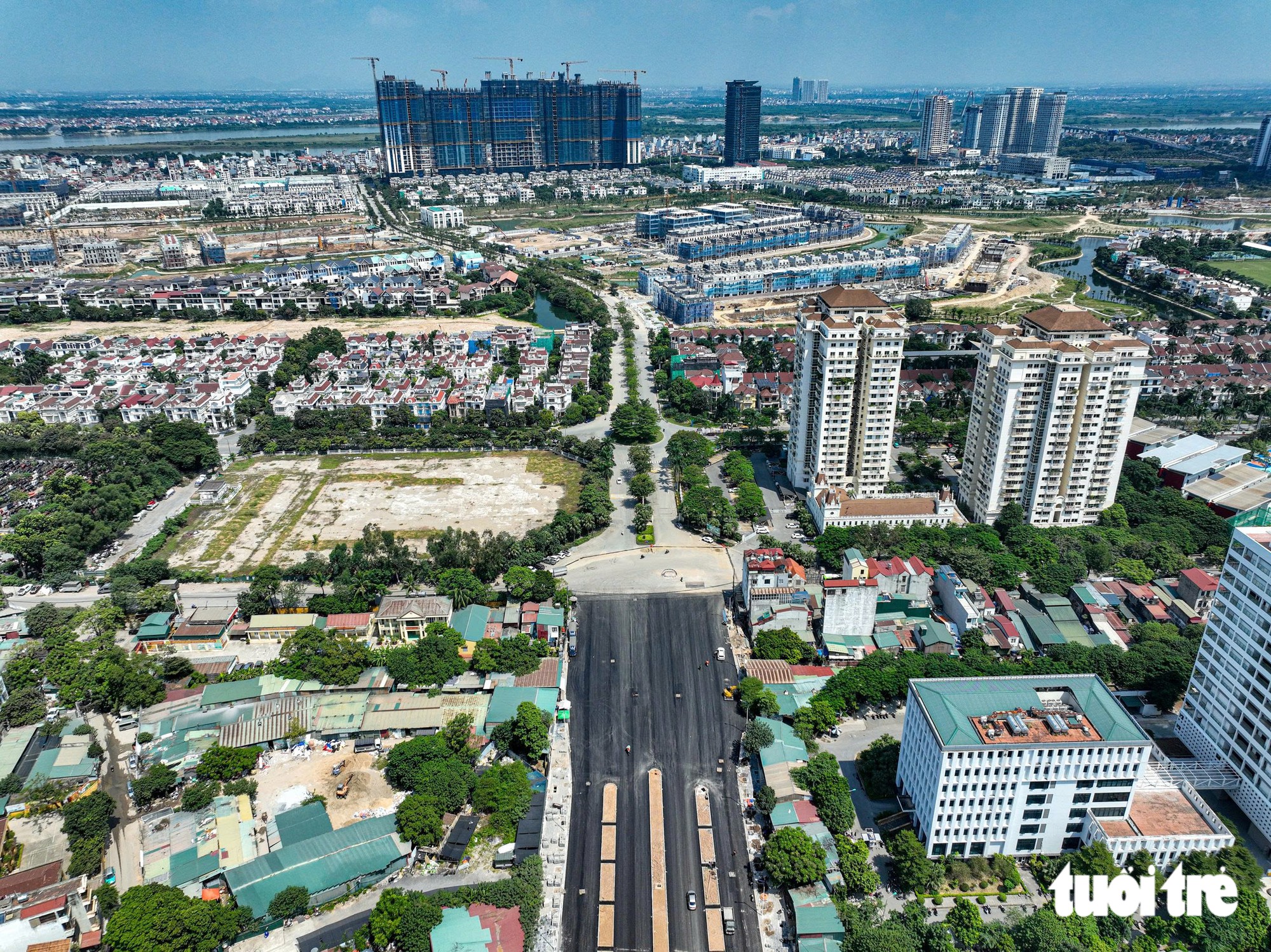 Cận cảnh vành đai 2 , 5 tại Hà Nội hoàn thiện , kết nối khu đô thị cao cấp - Ảnh 3.