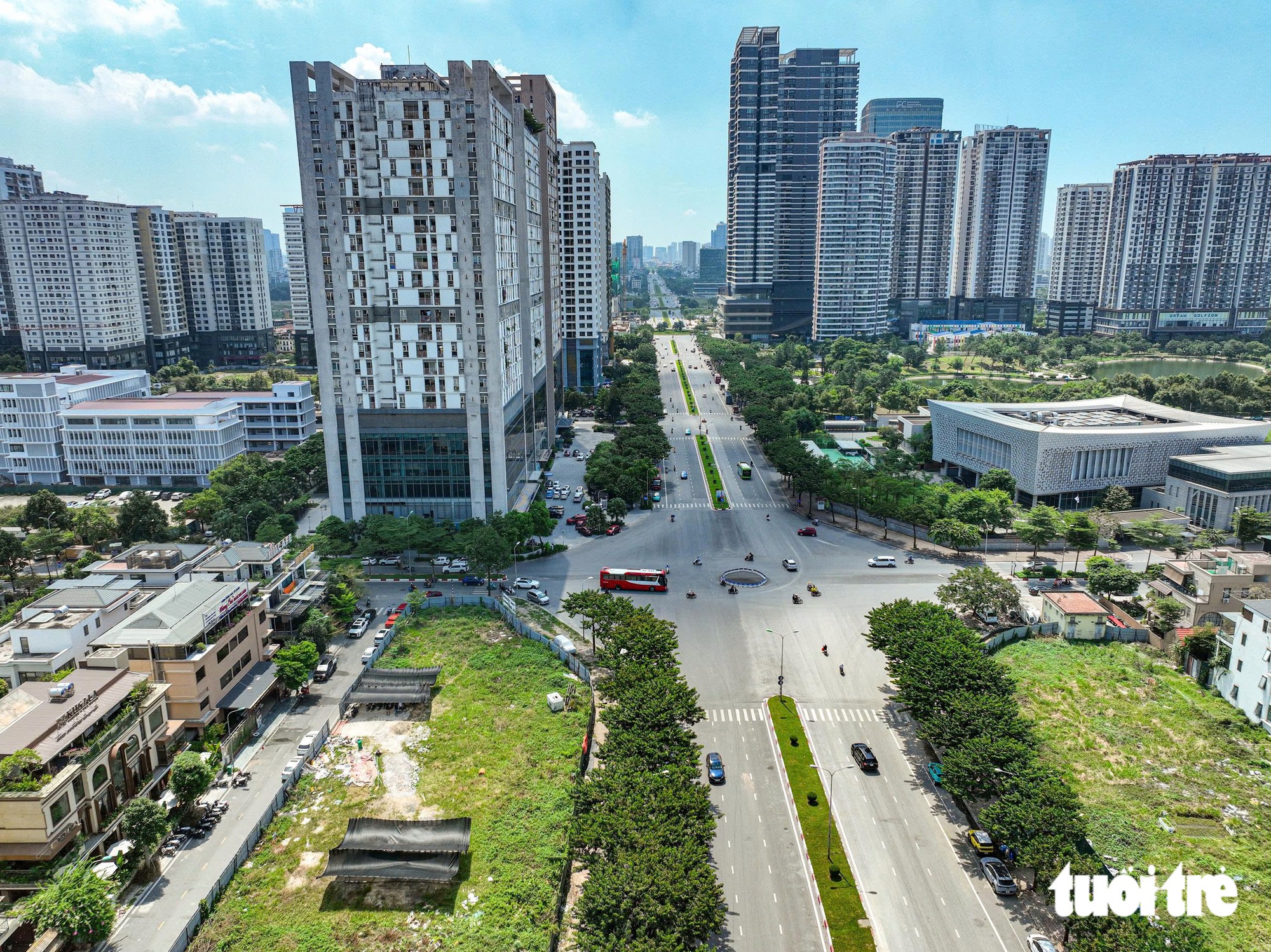 Cận cảnh vành đai 2 , 5 tại Hà Nội hoàn thiện , kết nối khu đô thị cao cấp - Ảnh 4.