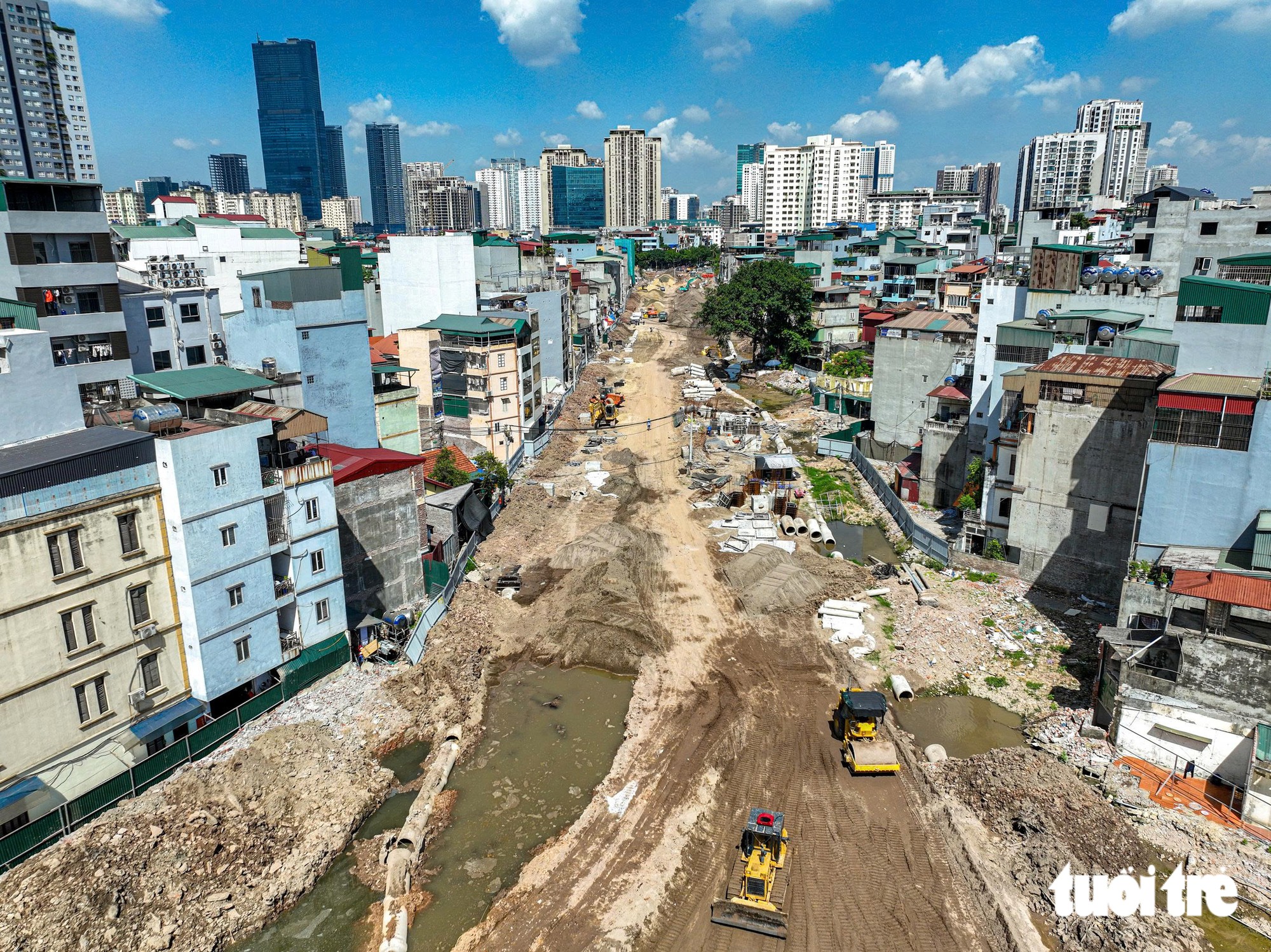Cận cảnh vành đai 2 , 5 tại Hà Nội hoàn thiện , kết nối khu đô thị cao cấp - Ảnh 9.