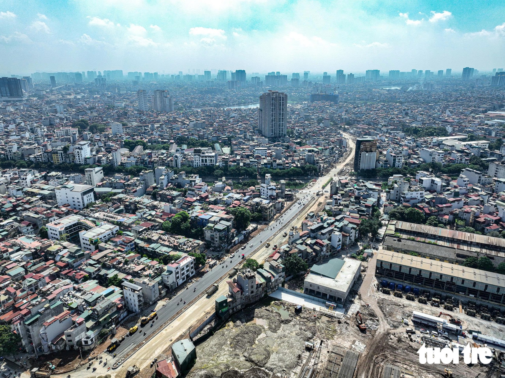 Cận cảnh vành đai 2 , 5 tại Hà Nội hoàn thiện , kết nối khu đô thị cao cấp - Ảnh 12.