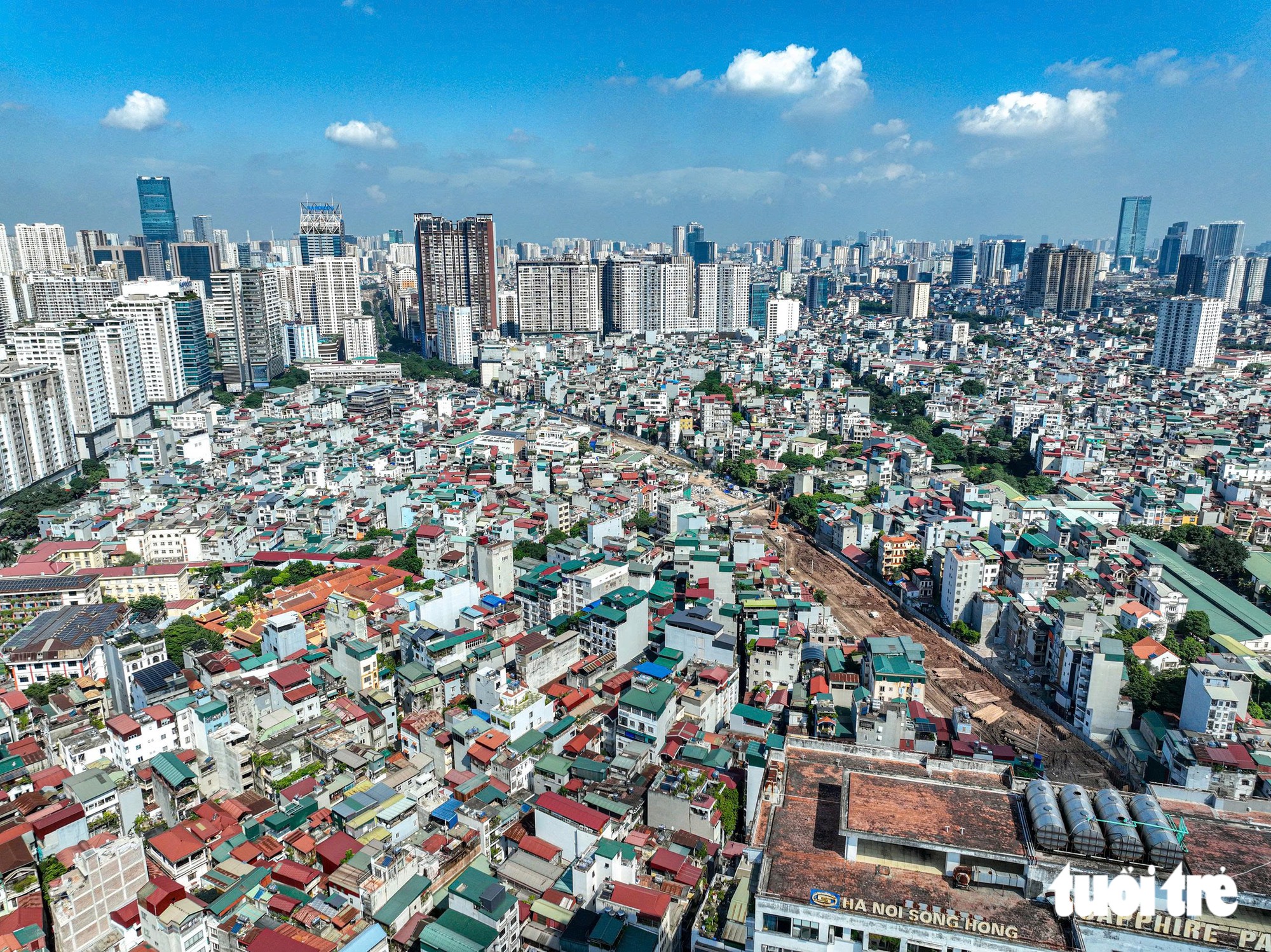 Cận cảnh vành đai 2 , 5 tại Hà Nội hoàn thiện , kết nối khu đô thị cao cấp - Ảnh 13.