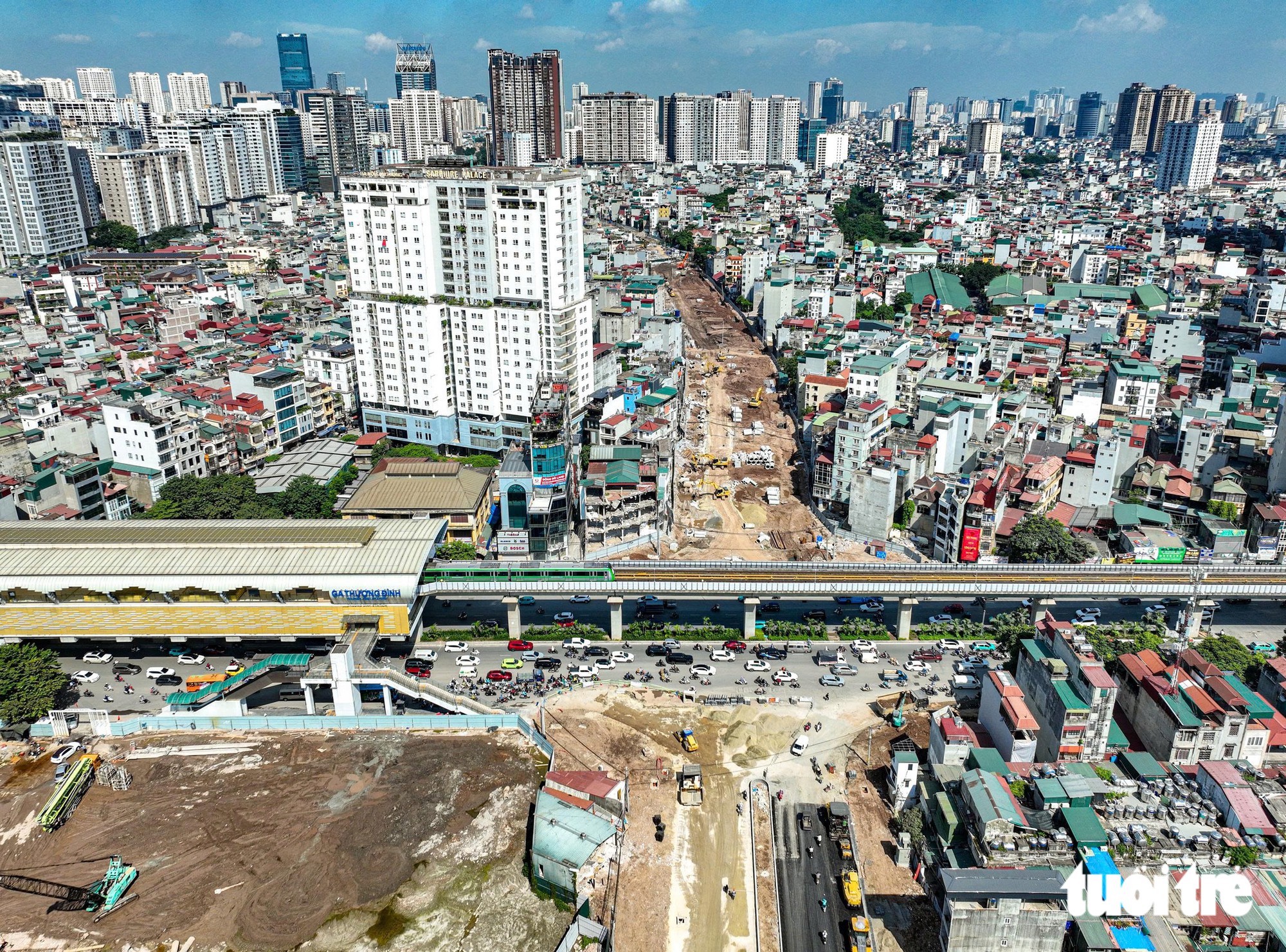 Cận cảnh vành đai 2 , 5 tại Hà Nội hoàn thiện , kết nối khu đô thị cao cấp - Ảnh 14.