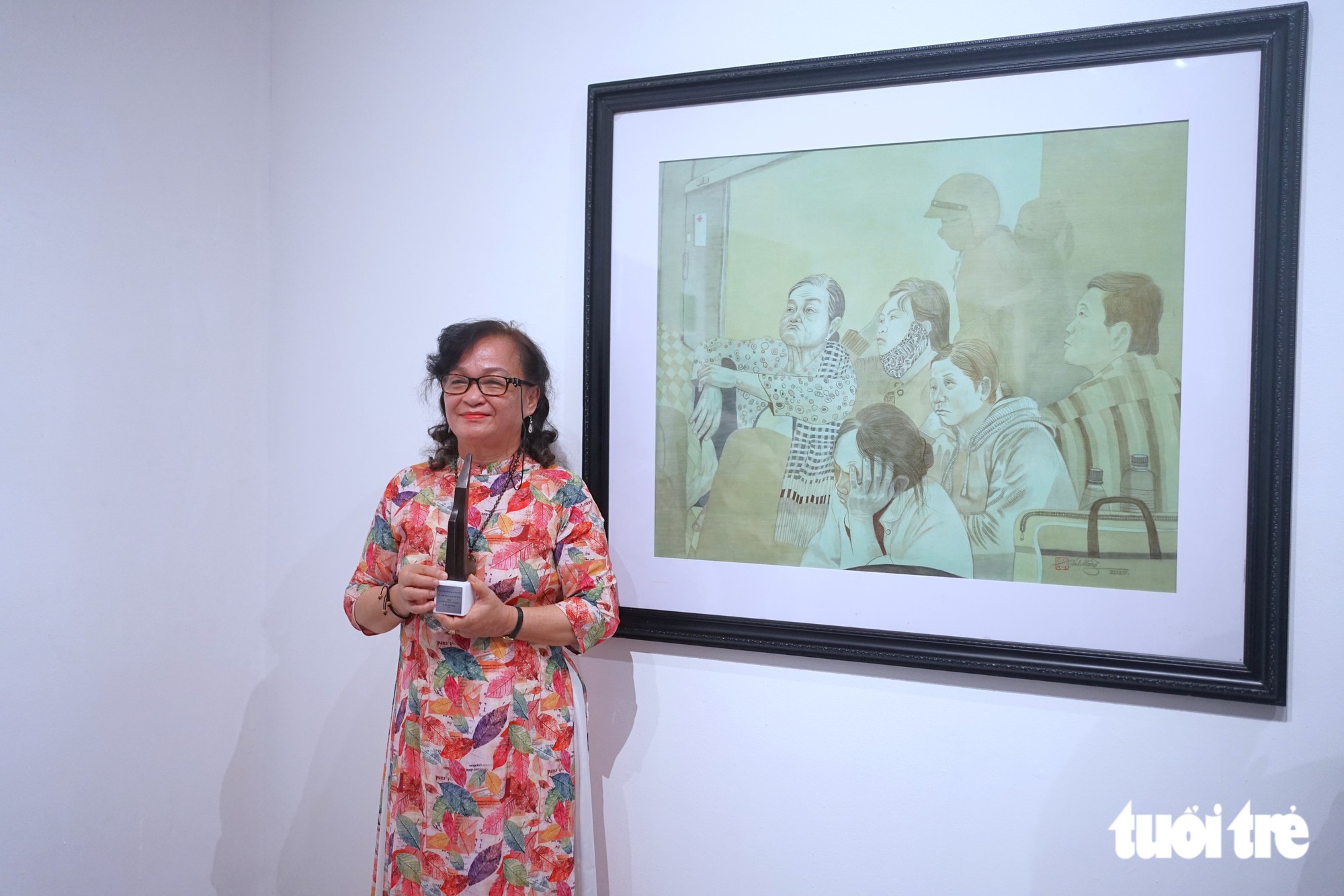 ‘Sự sống, sự chết và đèn neon’ đoạt giải UOB Painting of the Year 2026 - Ảnh 5.