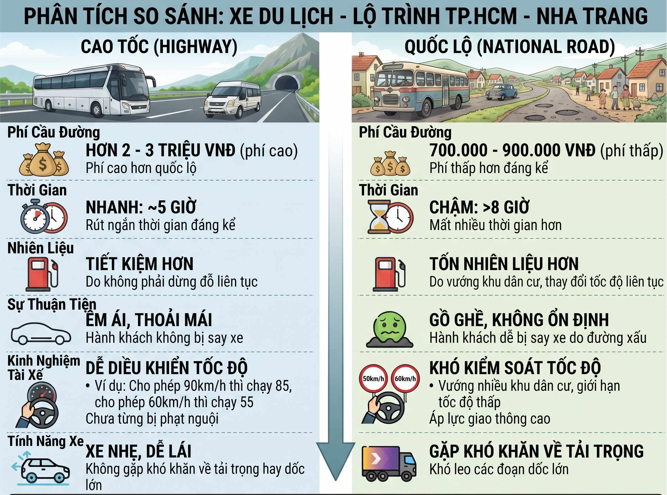 Có phải tài xế chọn quốc lộ vì