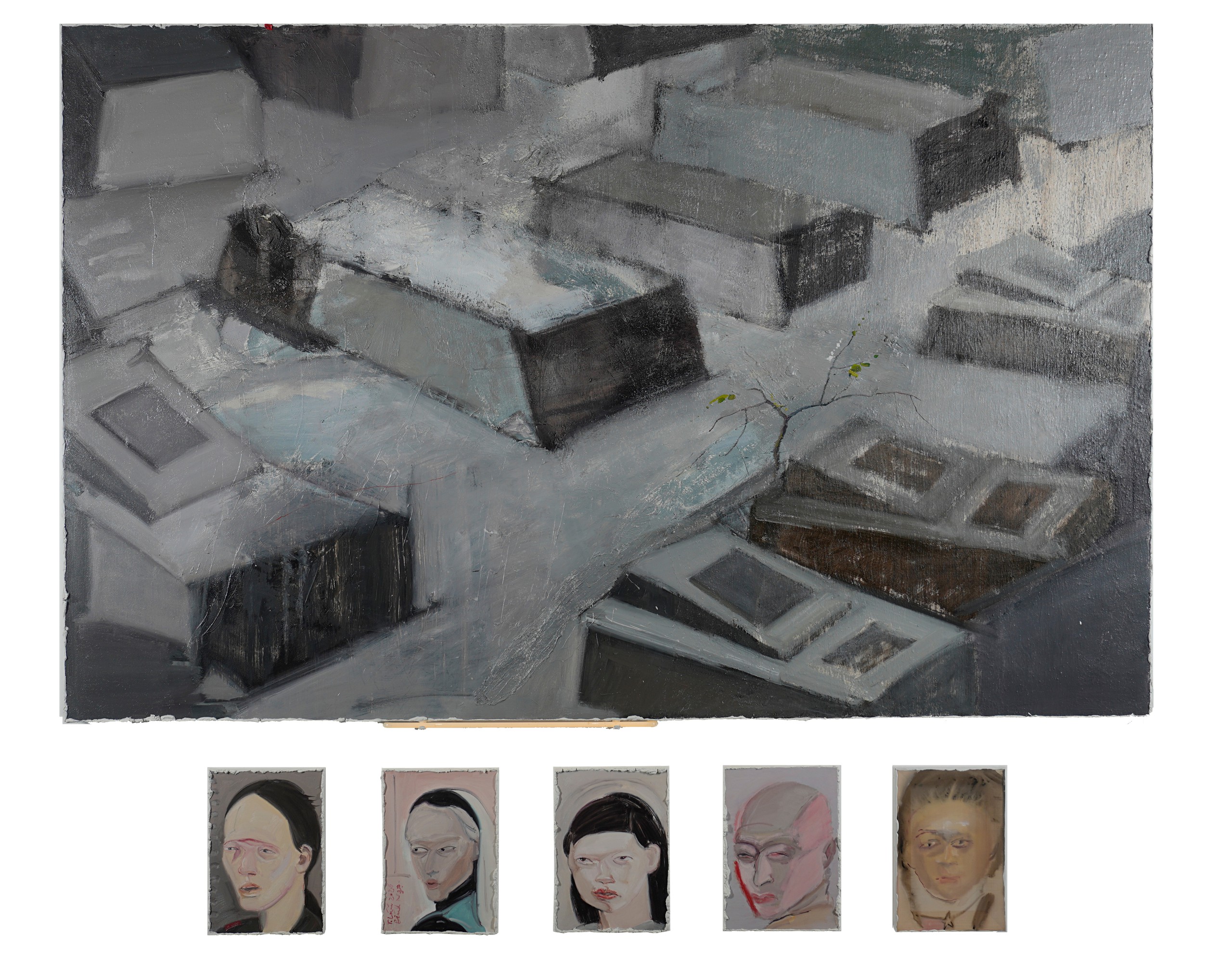 ‘Sự sống, sự chết và đèn neon’ đoạt giải UOB Painting of the Year 2026 - Ảnh 2.