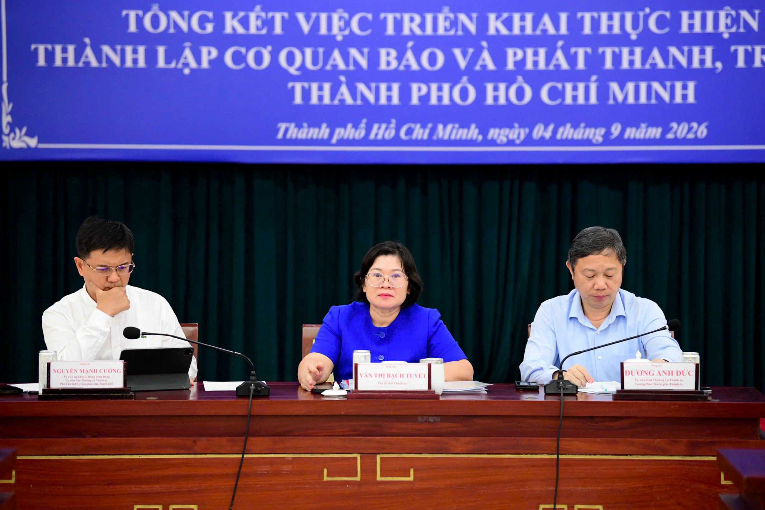 Cơ quan Báo và Phát thanh, Truyền hình TP.HCM hoạt động ổn định sau hơn 2 tháng thành lập - Ảnh 1.