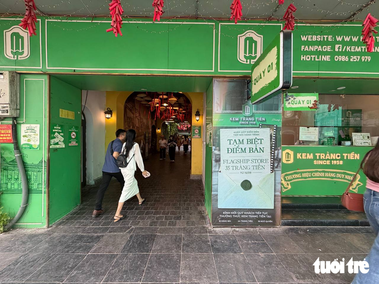 Cửa hàng kem 35 Tràng Tiền đóng cửa vì hợp đồng thuê nhà hết hạn - Ảnh 2.