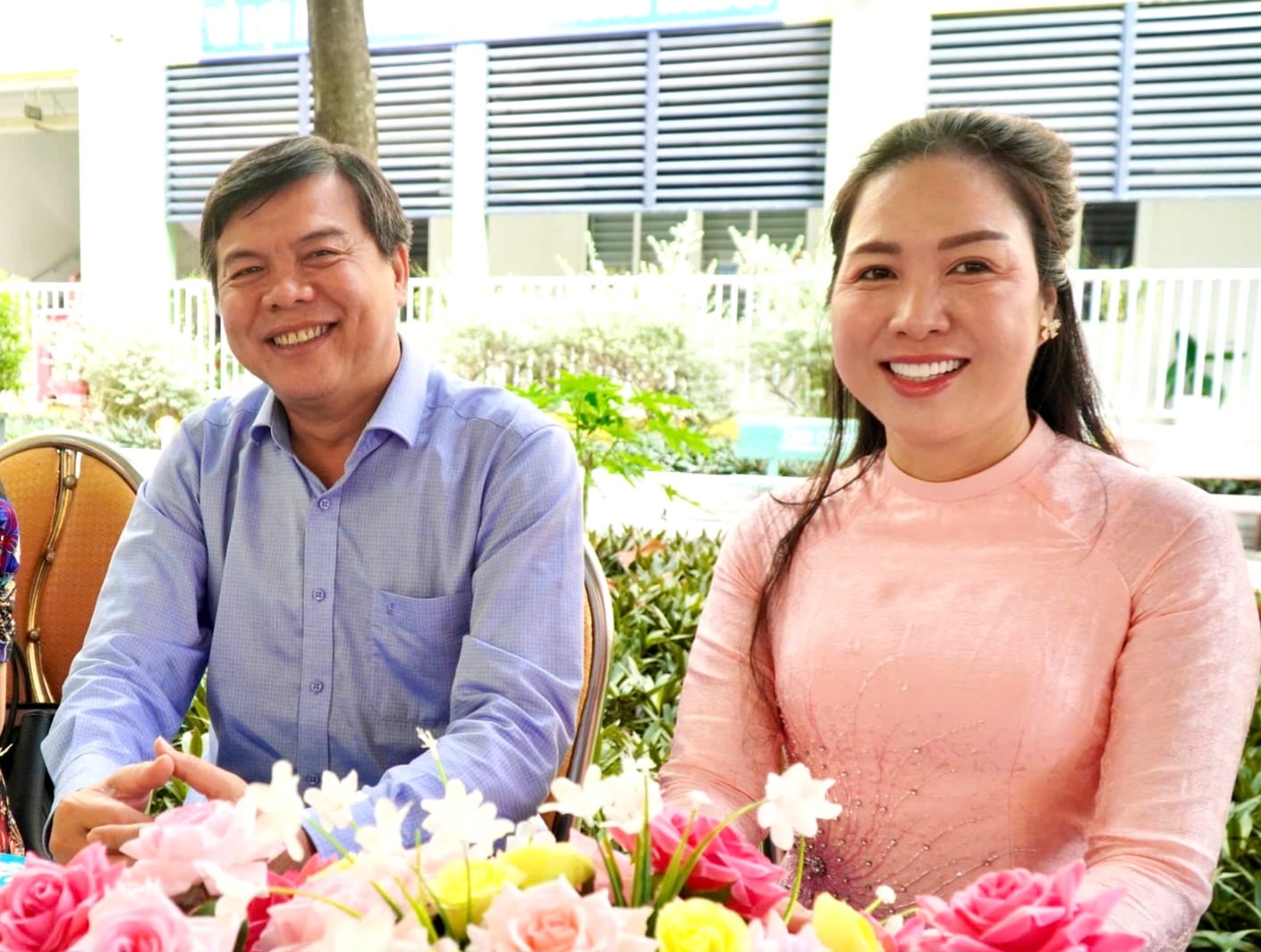 Bí thư Trần Lưu Quang, chủ tịch Nguyễn Văn Được dự lễ khai giảng tại Trường THPT Trần Khai Nguyên - Ảnh 6.