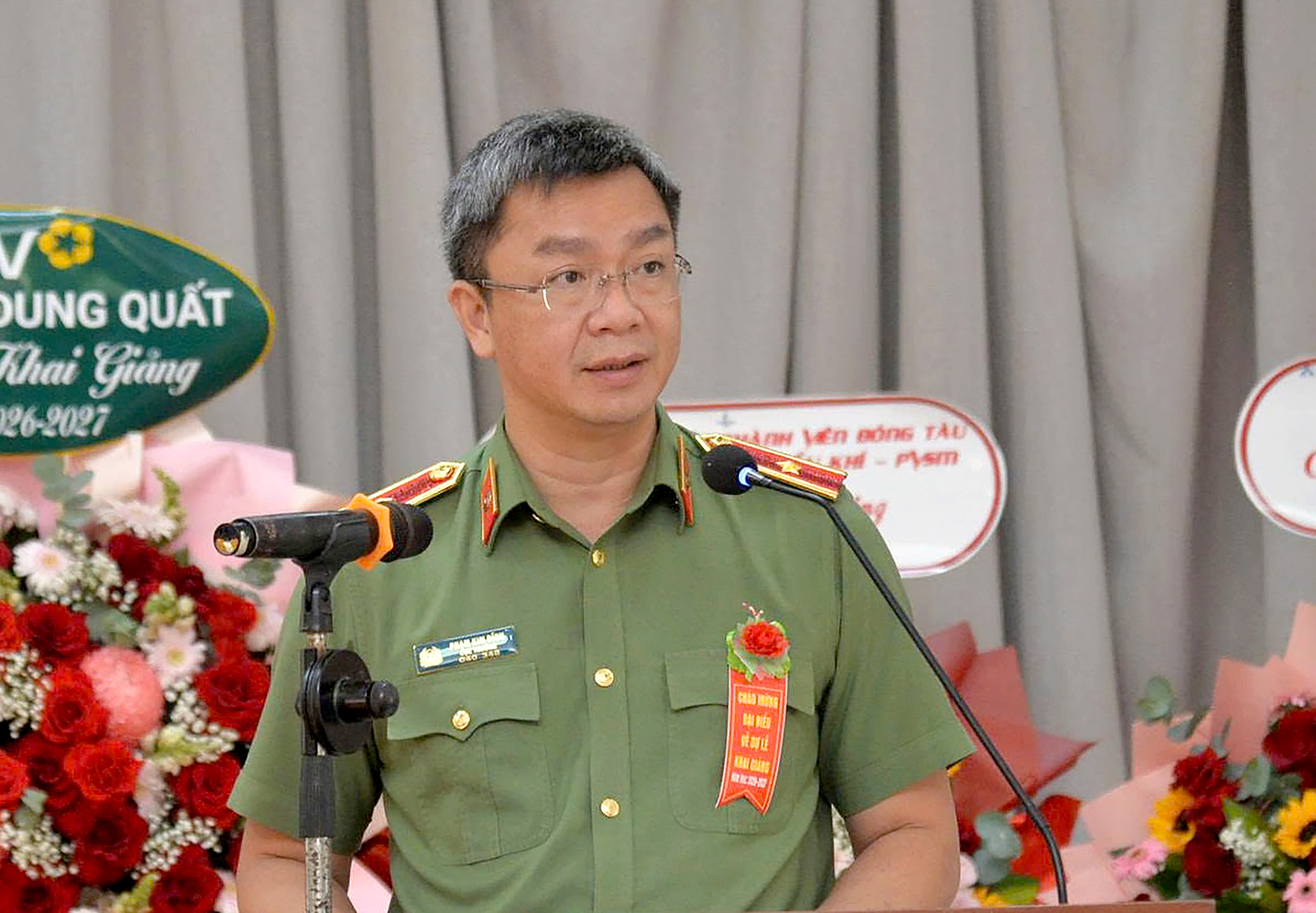 Khai giảng trường đào tạo nghề cho nhóm đối tượng đặc thù - Ảnh 2.