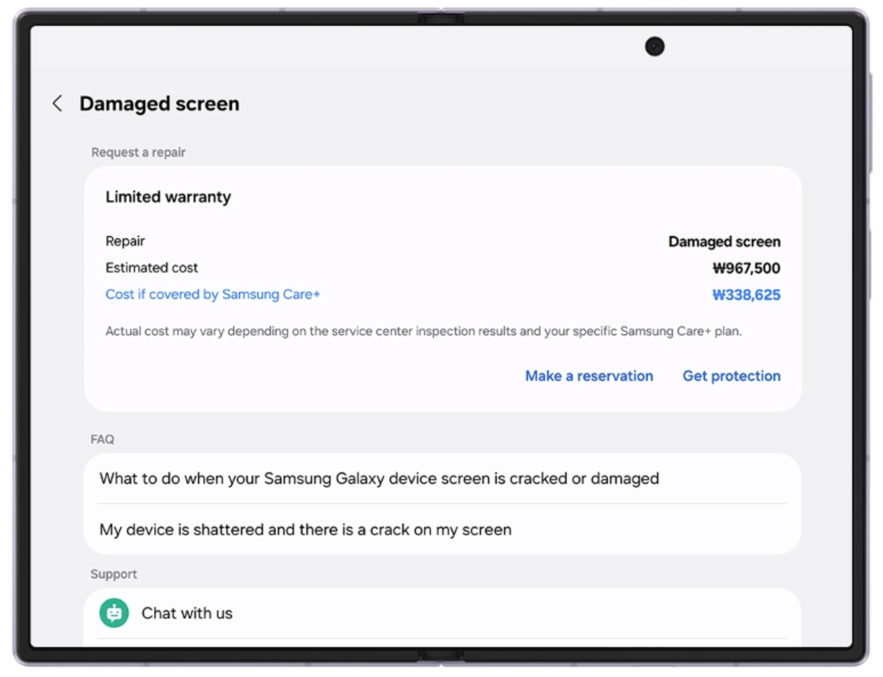 Samsung đơn giản hóa việc chăm sóc thiết bị trên Galaxy Z mới - Ảnh 1.