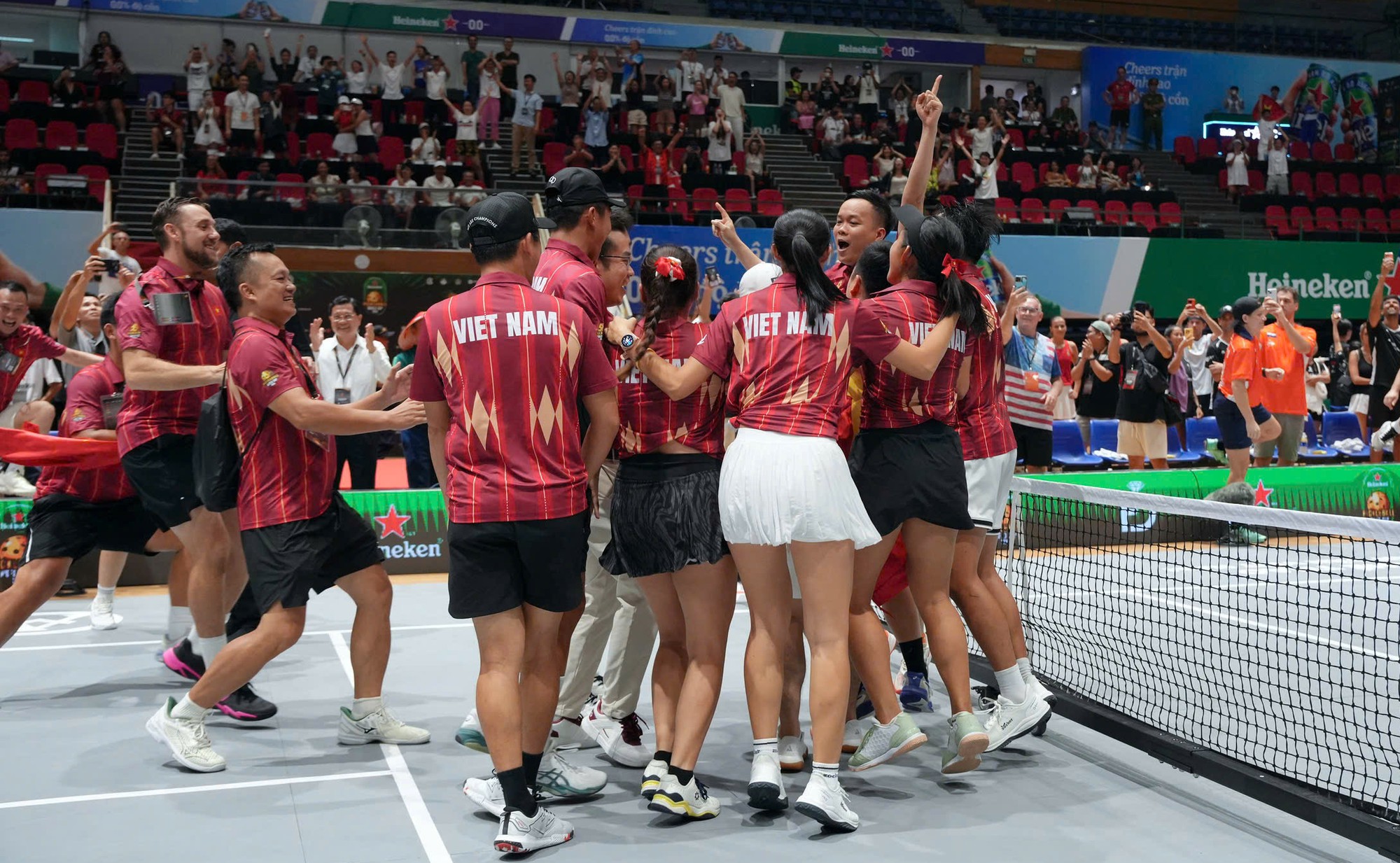 Lý Hoàng Nam, Phúc Huỳnh cùng tuyển Việt Nam gặp Mỹ ở chung kết Pickleball World Cup - Ảnh 4.