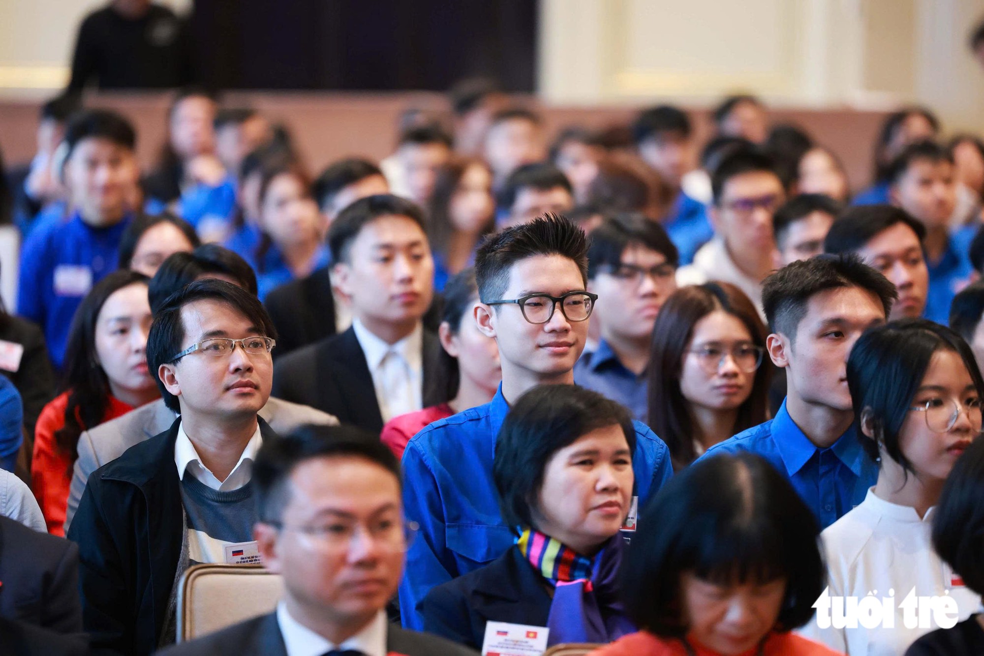 Tổng Bí thư, Chủ tịch nước Tô Lâm gặp kiều bào Nga, kêu gọi hưởng ứng Nghị quyết 23 - Ảnh 4.