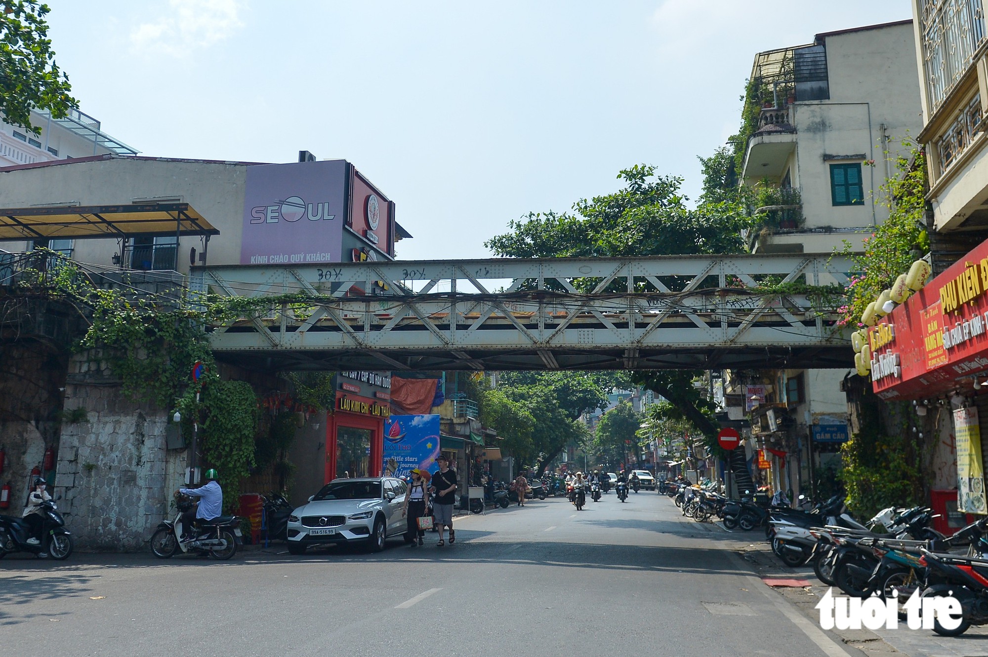 Hình ảnh 127 vòm cầu Phùng Hưng 'về với' Hà Nội, chờ ngày khoác áo mới - Ảnh 5.