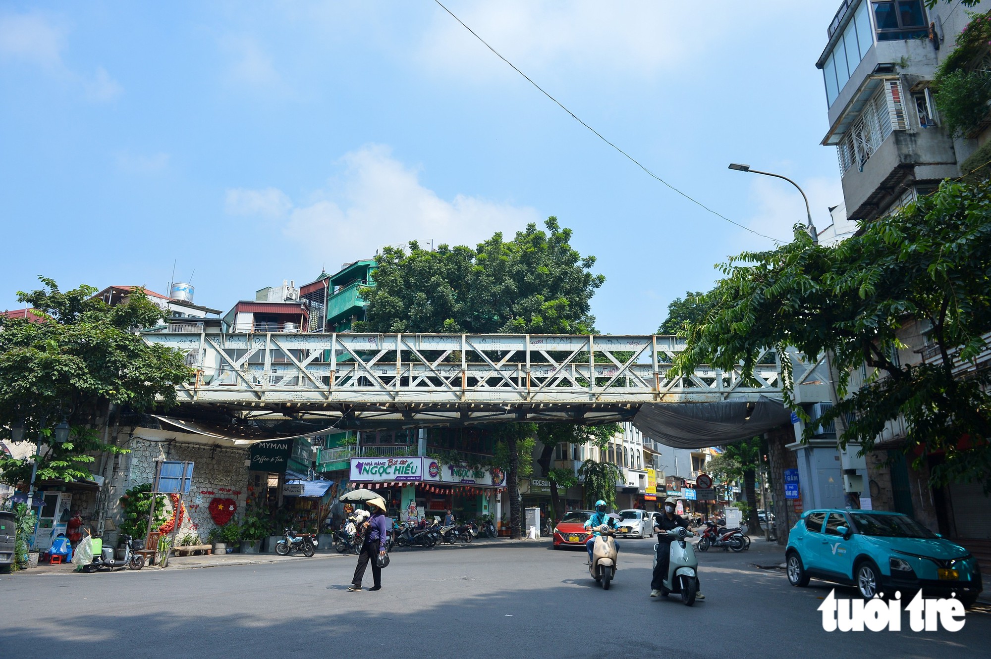 Hình ảnh 127 vòm cầu Phùng Hưng 'về với' Hà Nội, chờ ngày khoác áo mới - Ảnh 6.