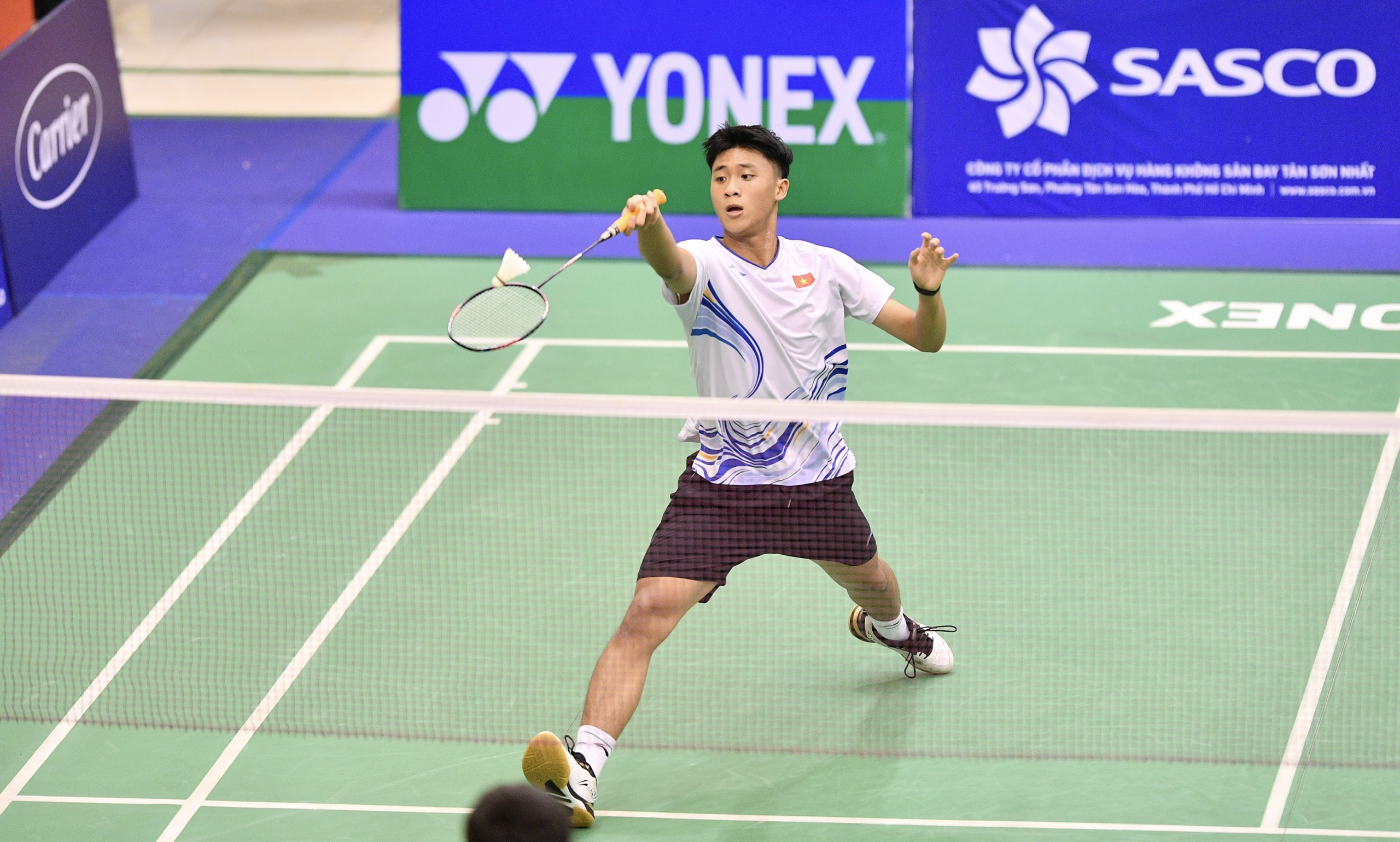Gác công việc, cha con vào Nam đánh một trận Vietnam Open rồi về - Ảnh 1.