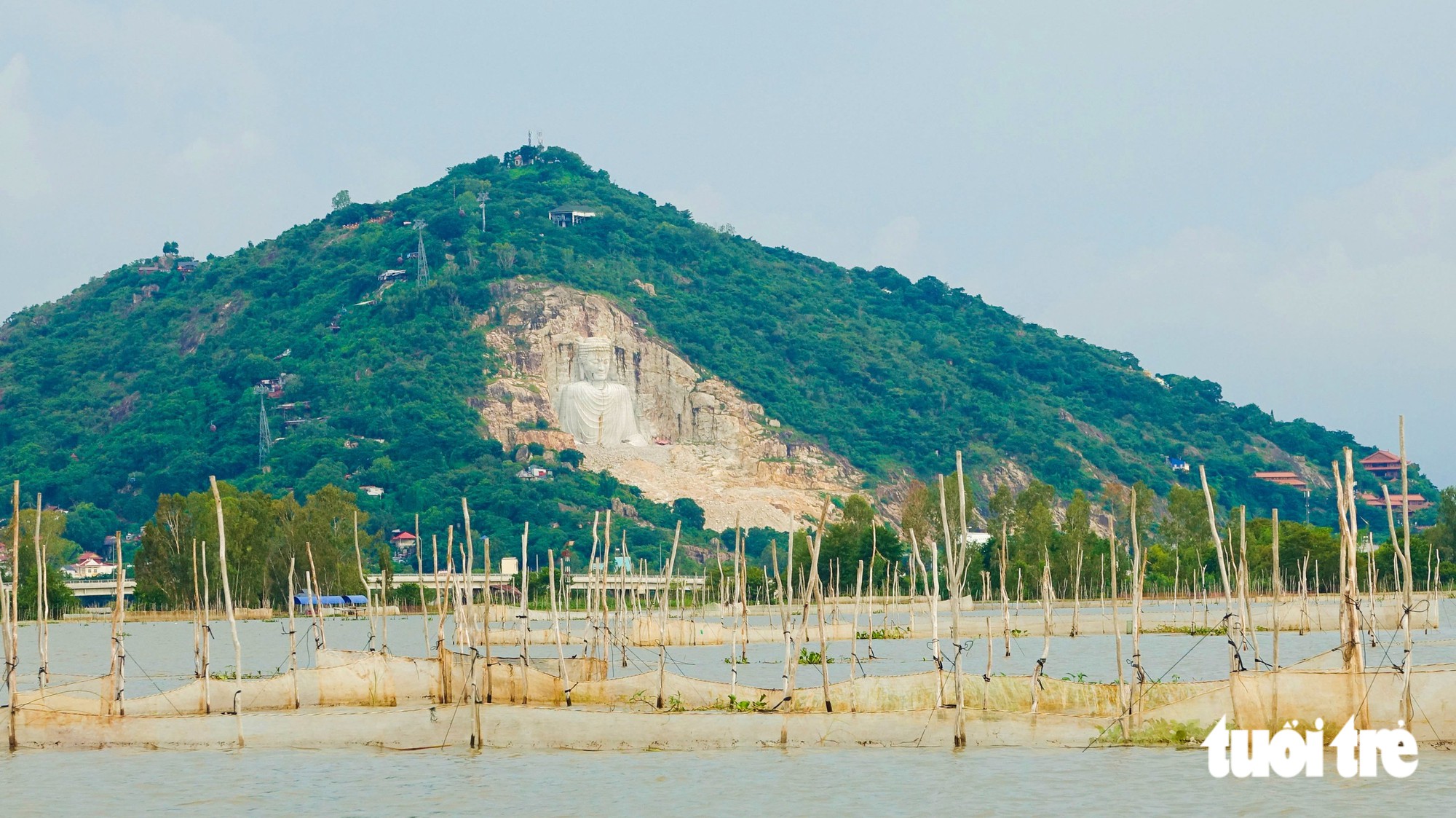Tượng Phật Thích Ca ‘khổng lồ’ ngồi thiền cao 81m ở núi Sam với nụ cười hoan hỷ, hạnh phúc - Ảnh 6.