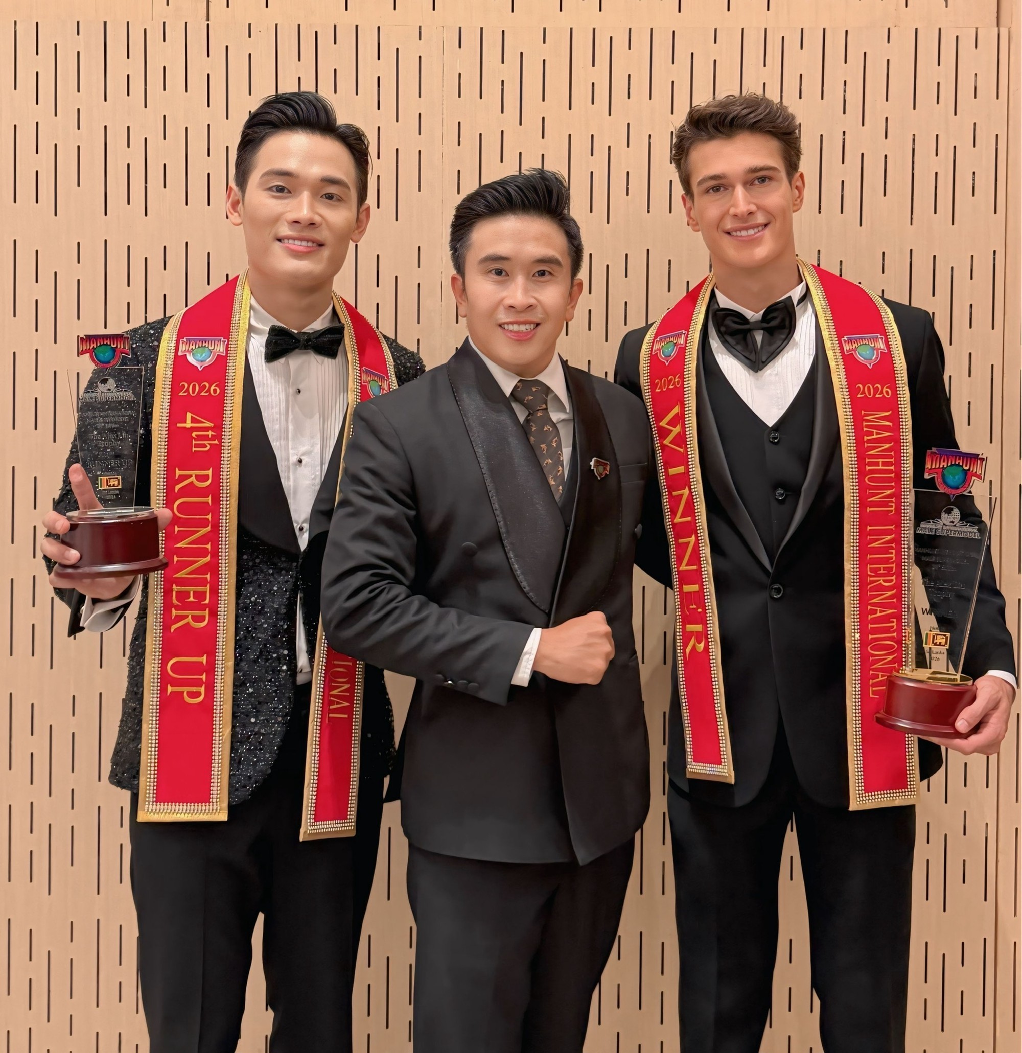 Trần Tiến Dũng đoạt á vương 4 Manhunt International, Việt Nam đăng cai 2027 - Ảnh 5.