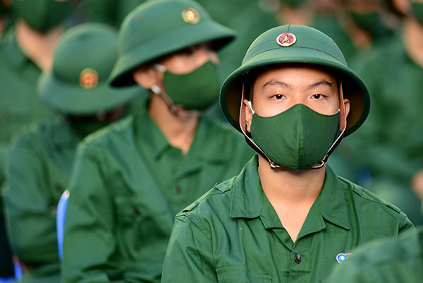 Sáng 3/3, hơn 4.600 thanh niên TP.HCM lên đường nhập ngũ