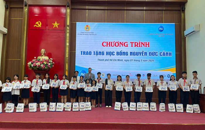 P&G Việt Nam hỗ trợ hơn 4.000 tấm gương hiếu học trong gần 3 thập kỷ