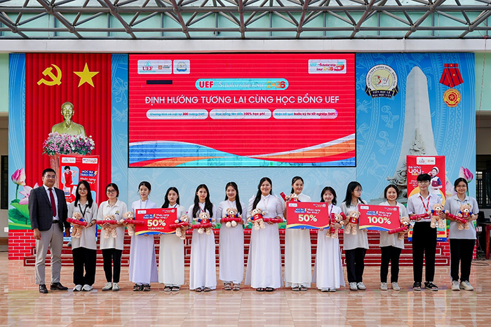 UEF Scholarship Tour 2026 “đổ bộ” các tỉnh, thành từ ngày 6-4-2026