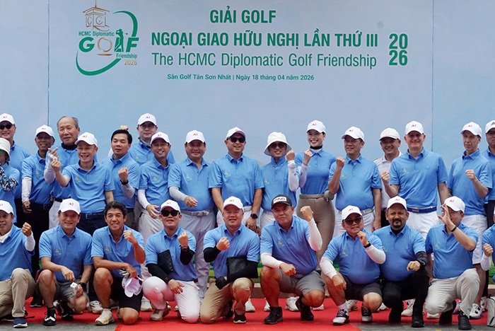 TP.HCM tổ chức Giải golf ngoại giao hữu nghị lần 3 năm 2026
