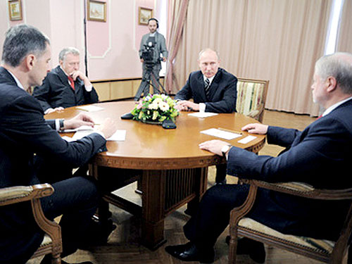 Phương Tây hợp tác với ông Putin