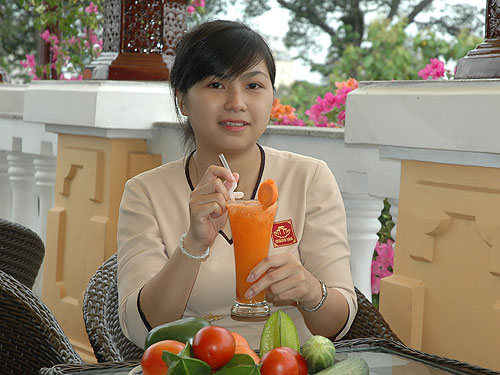 Nước trái cây giúp giảm béo