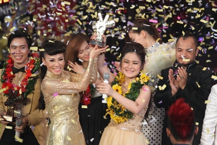 Hương Tràm trở thành quán quân Giọng hát Việt