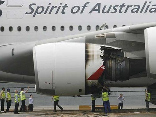 Siêu máy bay Airbus A380 bị nứt