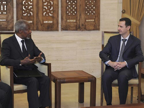 Ông Kofi Annnan "trắng tay" rời Syria