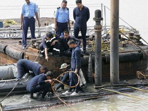 18 thủy thủ trên tàu ngầm Ấn Độ đều thiệt mạng