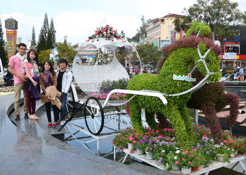 Độc đáo "Ngựa hoa"