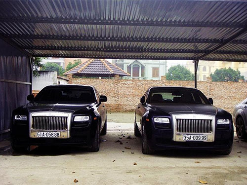 2 trong 7 chiếc Rolls-Royce của bầu Thụy Ảnh: Lâm Thỏa