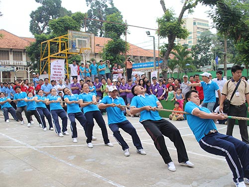 899 CNVC-LĐ dự hội thao