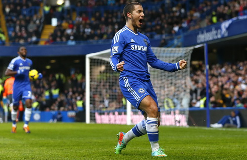 Hazard ghi bàn duy nhất cho Chelsea
