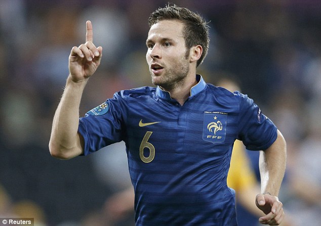 Cabaye cần giữ phong độ trong đội hình tuyển Pháp