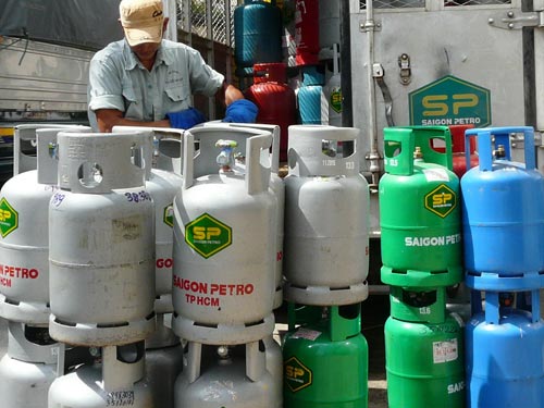 Giá gas có thể giảm 46.000 đồng/bình 12kg