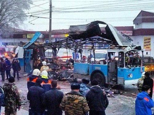 
	Hiện trường vụ đ&aacute;nh bom xe bu&yacute;t điện s&aacute;ng 30-12
