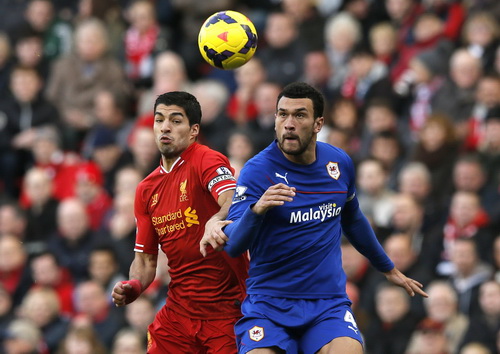 Luis Suarez có dịp trở lại sân Anfield. nơi thăng hoa tên tuổi của anh