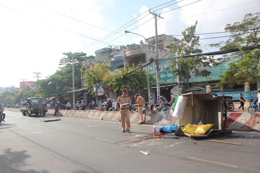 Hiện trường vụ tai nạn