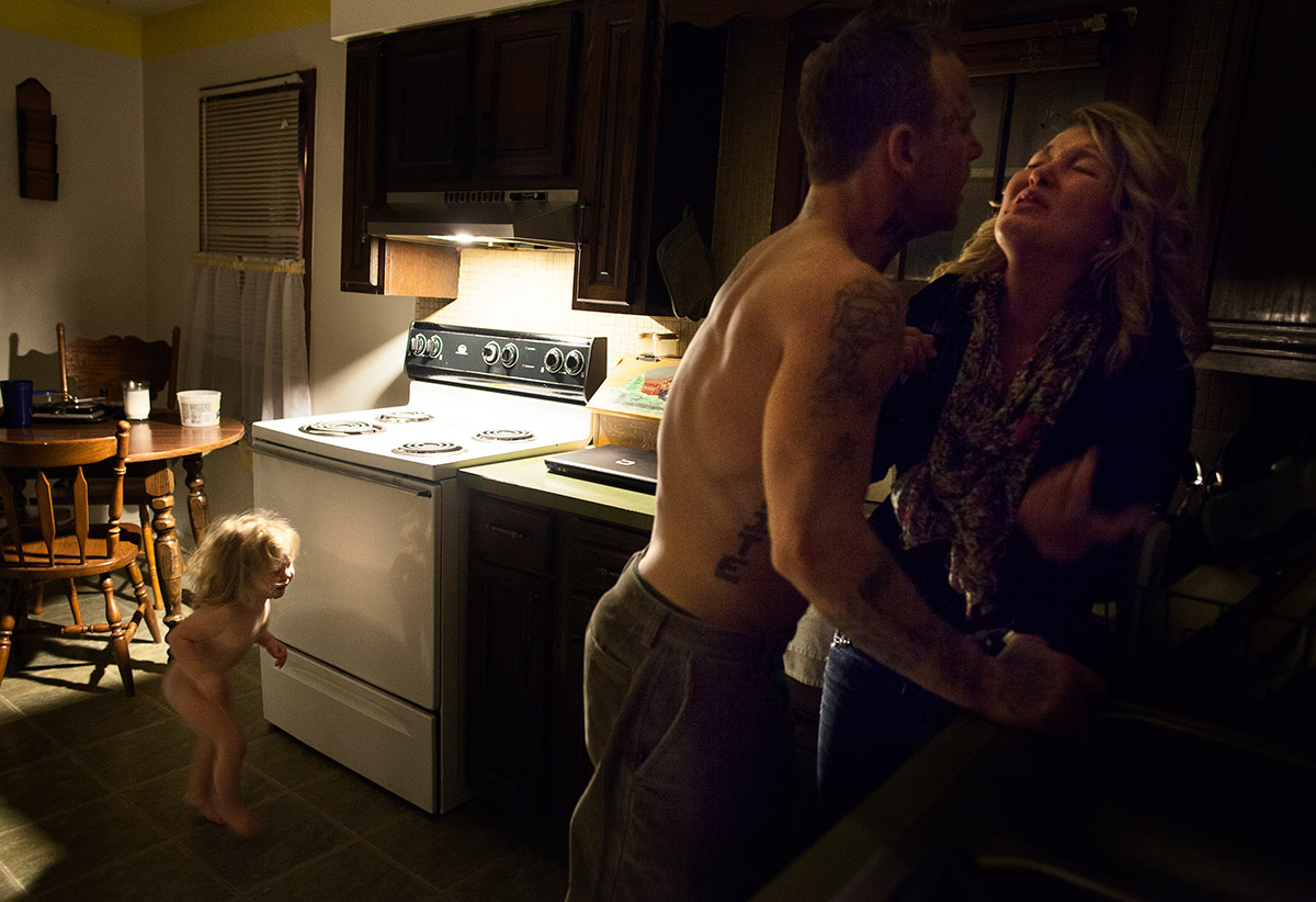 1st Prize Contemporary Issues Stories: Sara Naomi Lewkowicz. 17 November 2012, USA. As the fight continued to rage, Shane told Maggie that she could choose between getting beaten in the kitchen, or going with him to the basement so they could talk privately.